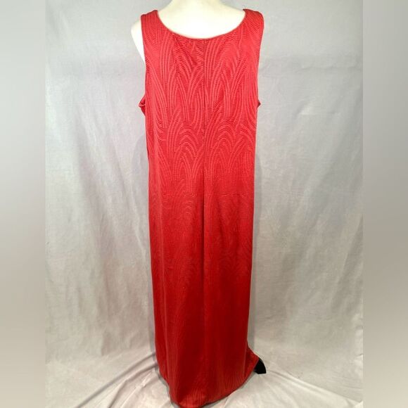 Avenue coral crotchet lace maxi dress size 18/20 - Picture 4 of 6